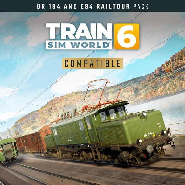 Train Sim World 6: BR 194 and E94 Railtour Pack [PS5]