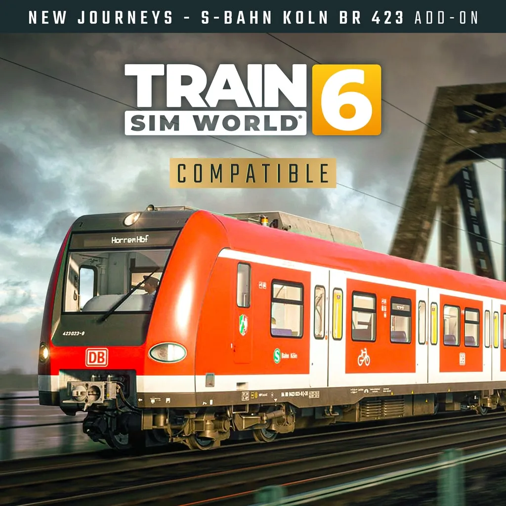 Train Sim World 6: New Journeys - S-Bahn Köln BR 423 Add-On [PS4,&nbsp;PS5] cover