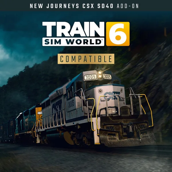 Train Sim World 6: New Journeys - CSX SD40 [PS4,&nbsp;PS5]