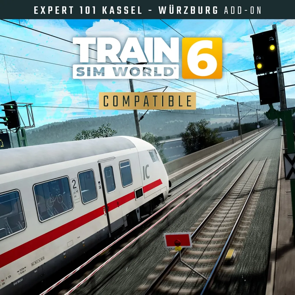 Train Sim World 6: Expert DB BR 101 on Kassel - Würzburg Gameplay Pack [PS5] - изображение 1