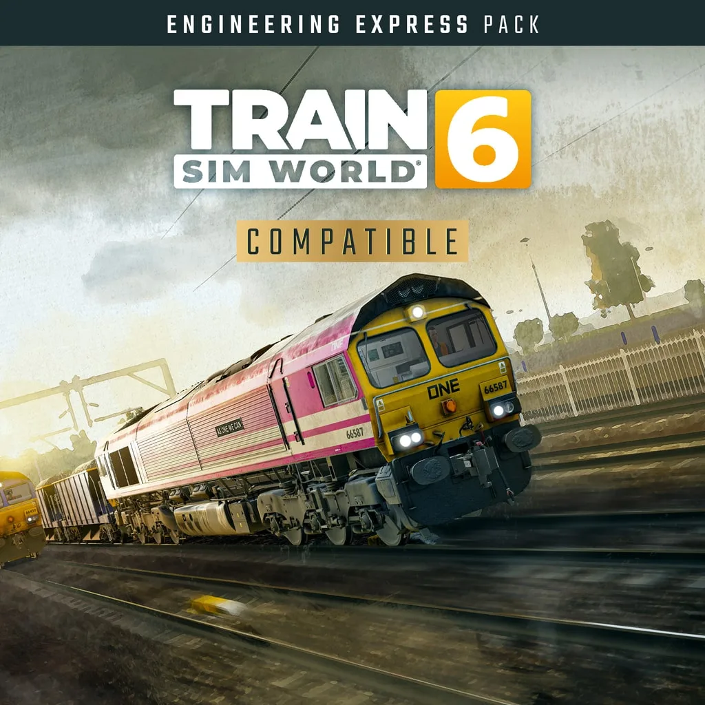 Train Sim World 6: Edinburgh - Glasgow: Engineering Express Pack [PS4, PS5] cover