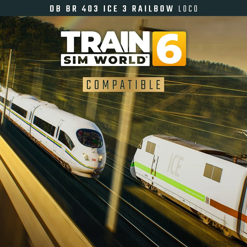 Train Sim World 6: DB BR 403 ICE 3 Railbow Add-On [PS4,&nbsp;PS5] cover