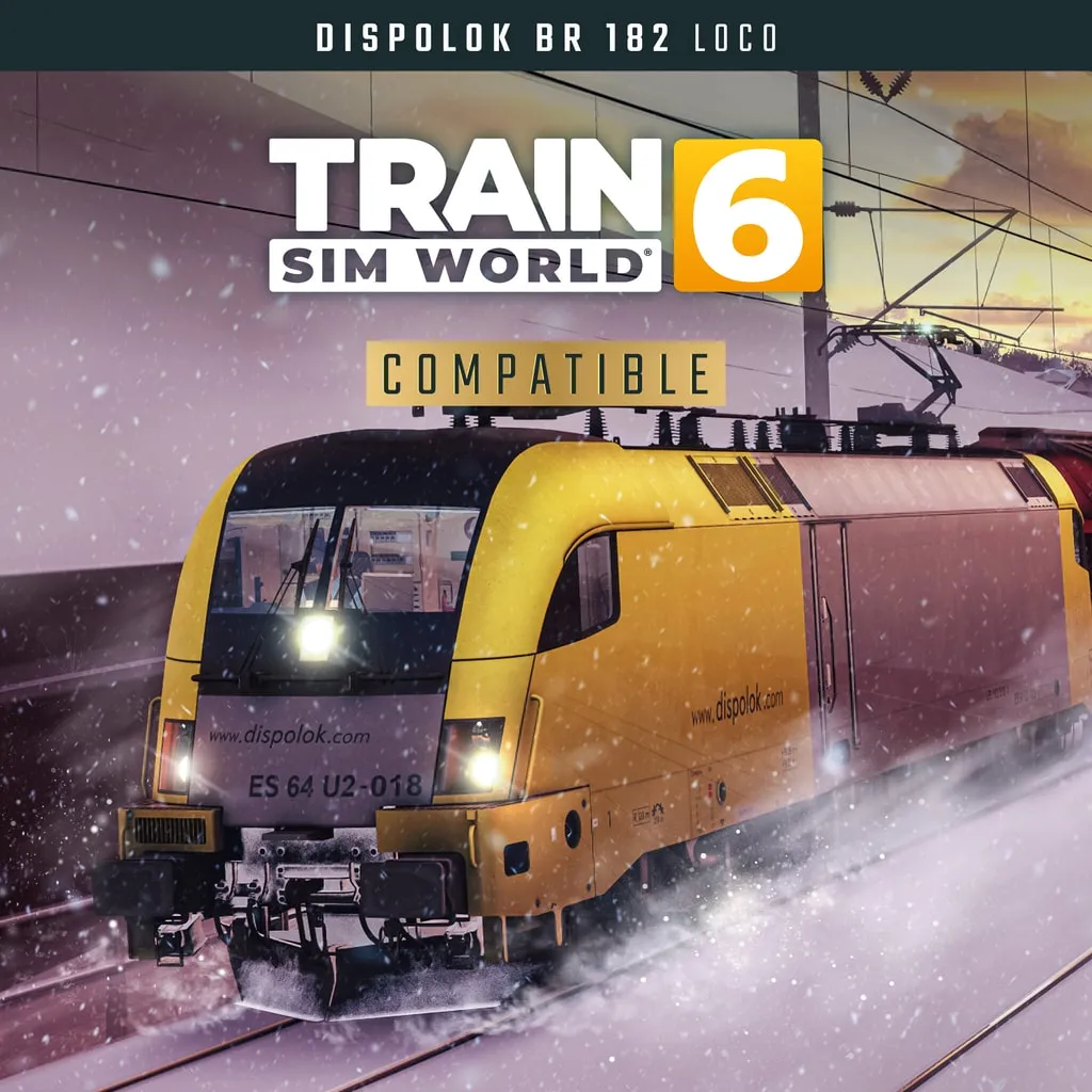 Train Sim World 6: Dispolok BR 182 [PS4,&nbsp;PS5] cover