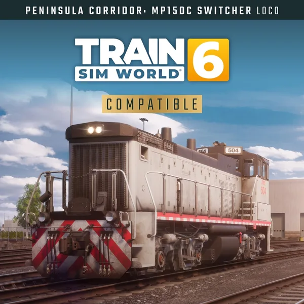 Train Sim World 6: Peninsula Corridor: MP15DC Switcher Loco Add-On [PS4,&nbsp;PS5]