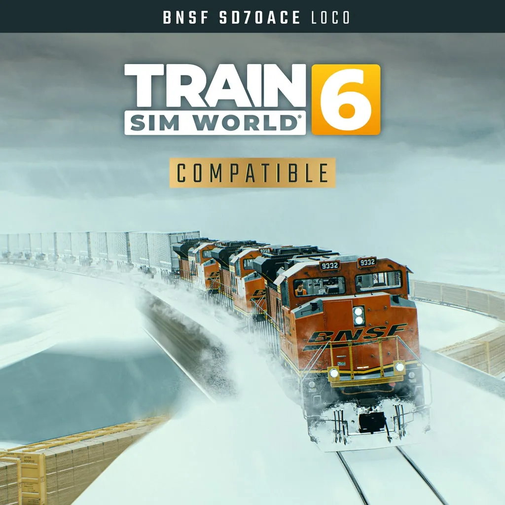 Train Sim World 6: BNSF SD70ACe Add-On [PS4,&nbsp;PS5] cover