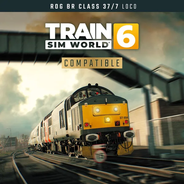 Train Sim World 6: Rail Operations Group BR Class 37/7 Add-On [PS4,&nbsp;PS5]