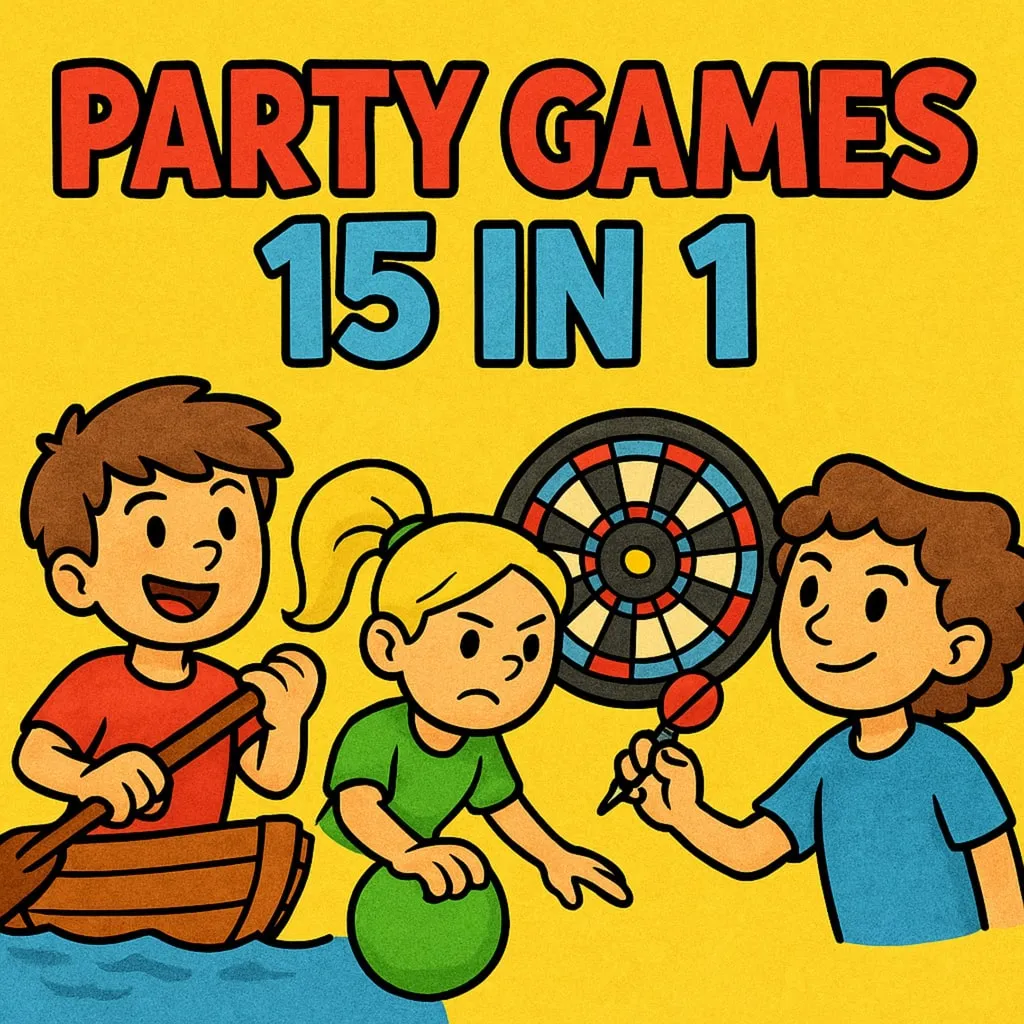 Party Games: 15 in 1 [PS4] cover