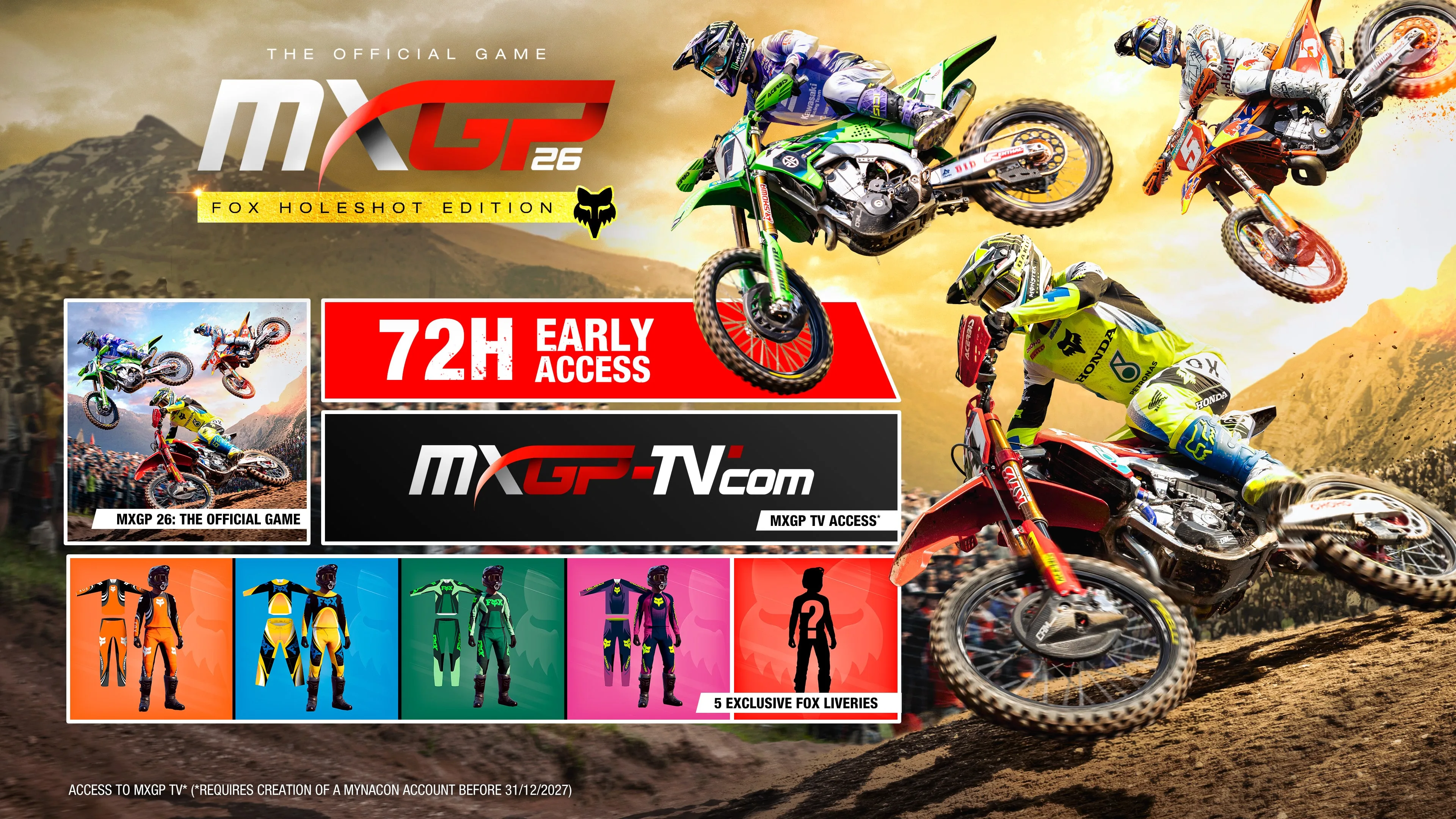 MXGP 26 - Fox Holeshot Edition [PS5] - изображение 3