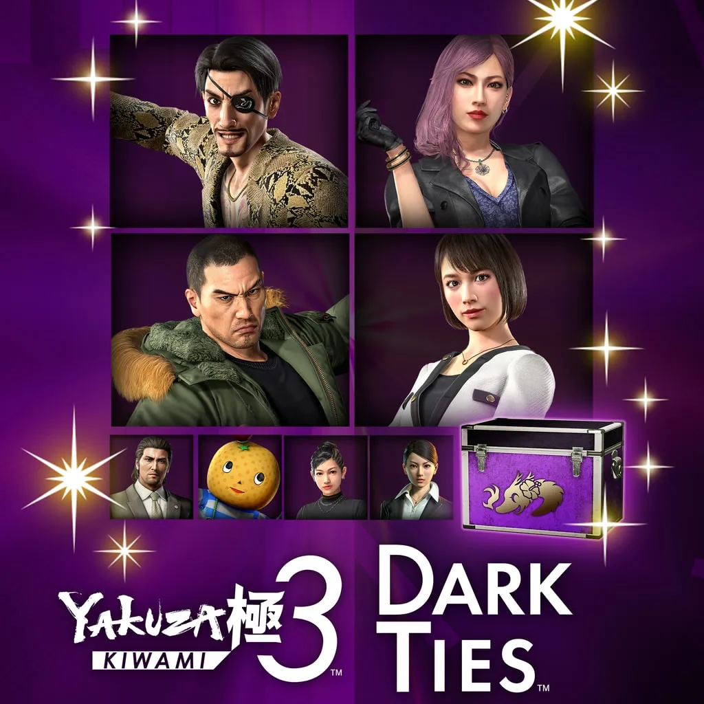 Yakuza Kiwami 3 &amp; Dark Ties - Legendary Lads &amp; Gals Set PS4 &amp; PS5 cover