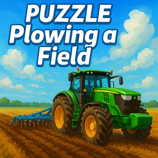 Puzzle Plowing A Field [PS4]