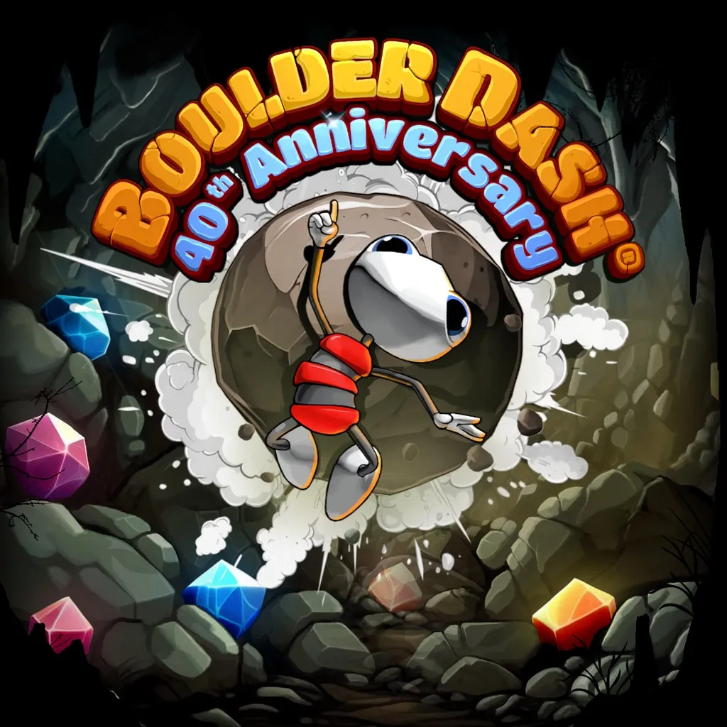 BOULDER DASH 40th Anniversary [PS5] cover