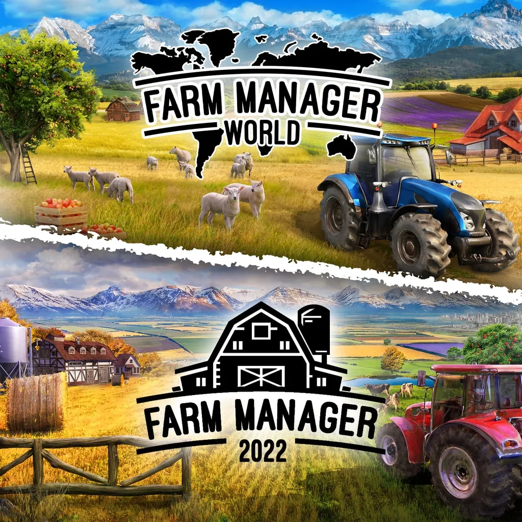Farm Manager World x Farm Manager 2022 [PS4,&nbsp;PS5] cover