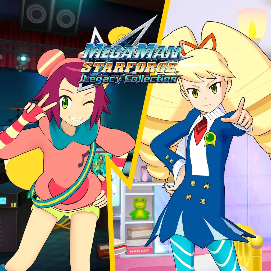 Mega Man Star Force Legacy Collection – Sonia Strumm and Luna Platz Character Model Pack [PS4, PS5] - изображение 1