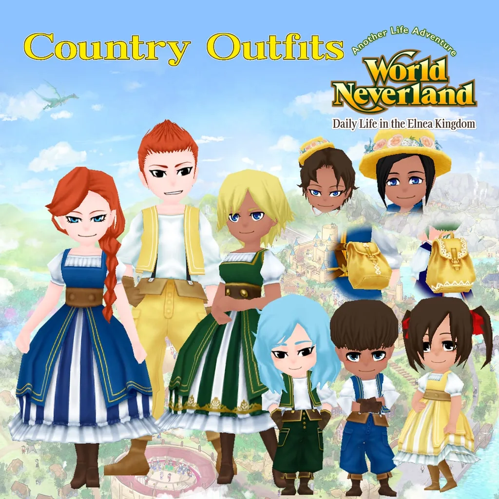 Country Outfits: WorldNeverland - Daily Life in the Elnea Kingdom - Another Life Adventure [PS4] cover