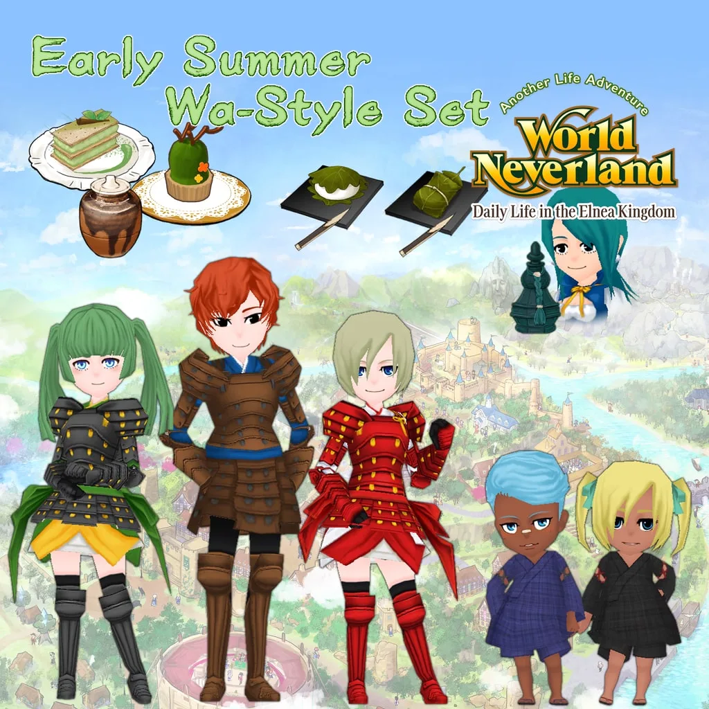 Early Summer Wa-Style Set: WorldNeverland - Daily Life in the Elnea Kingdom - Another Life Adventure [PS4] - изображение 1