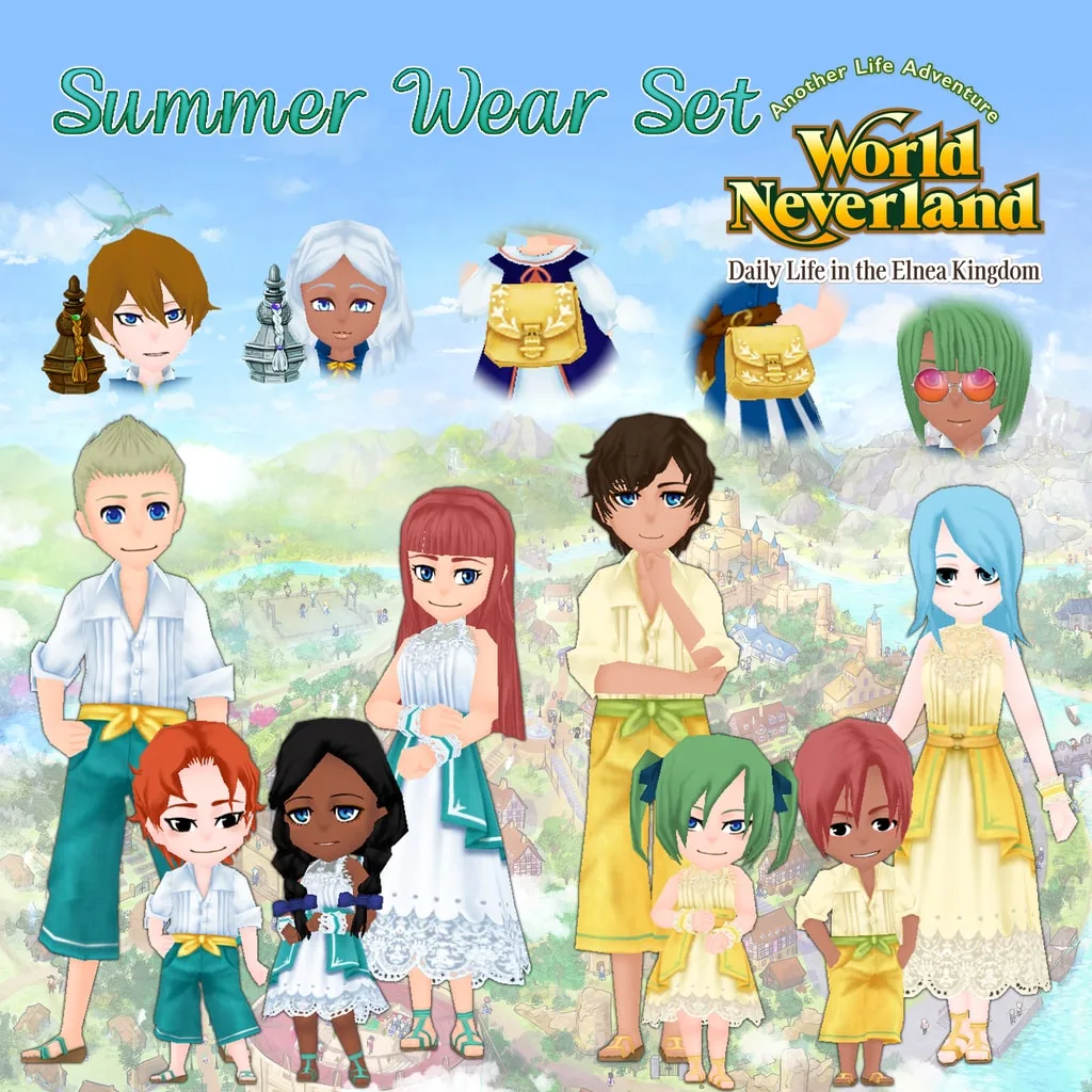Summer Wear Set: WorldNeverland - Daily Life in the Elnea Kingdom - Another Life Adventure [PS4] cover