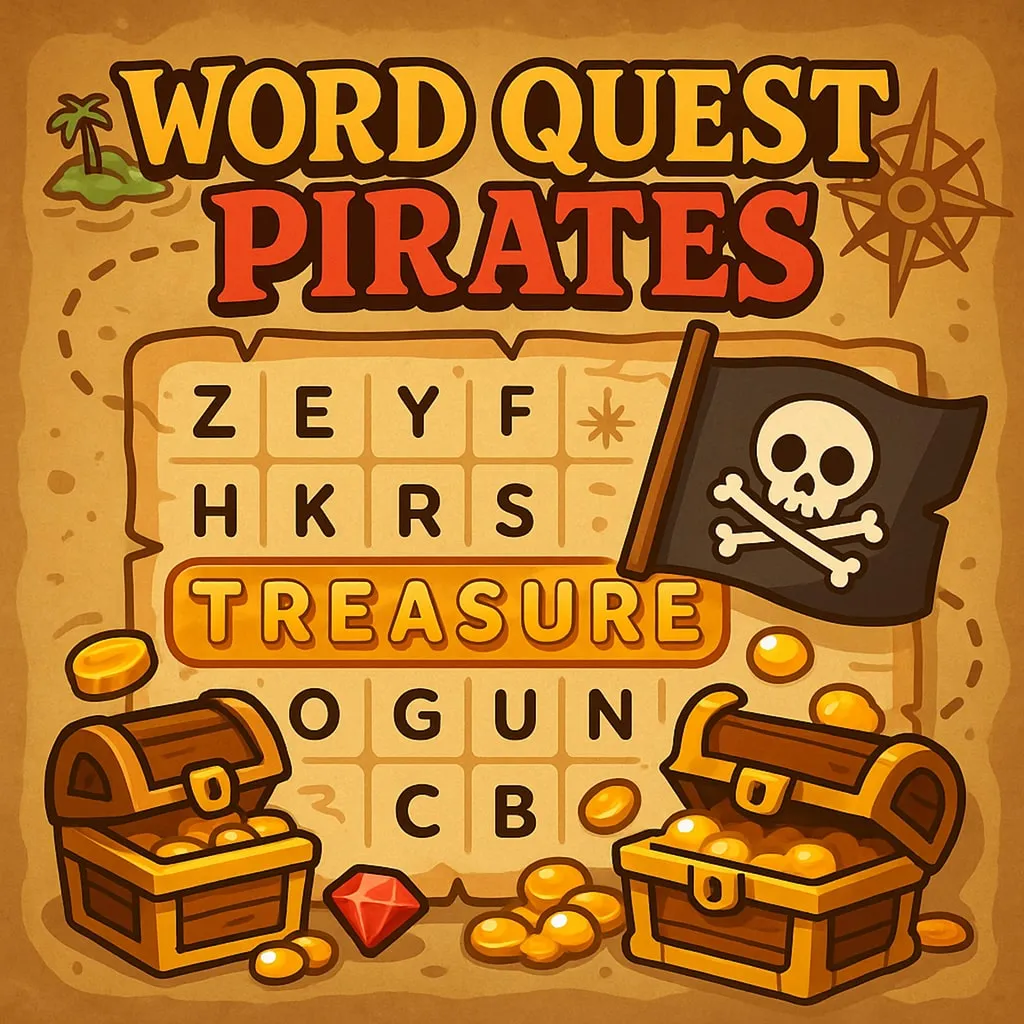 Word Quest Pirates [PS5] cover