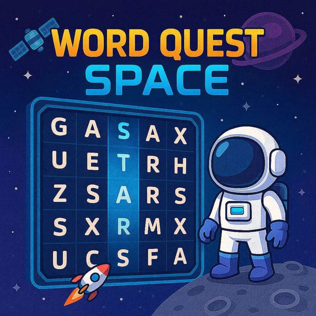 Word Quest Space [PS5] cover