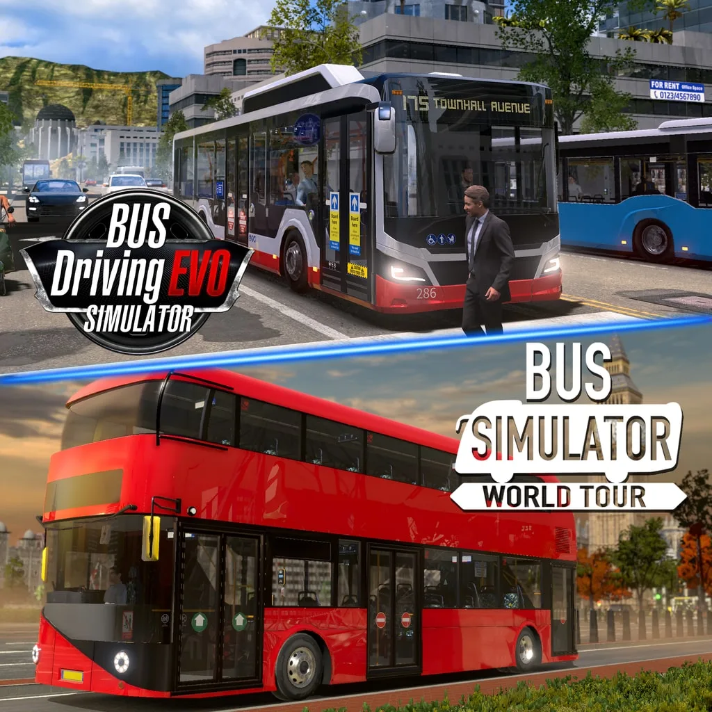 Bus Simulator : World Tour &amp; EVO [PS4, PS5] cover