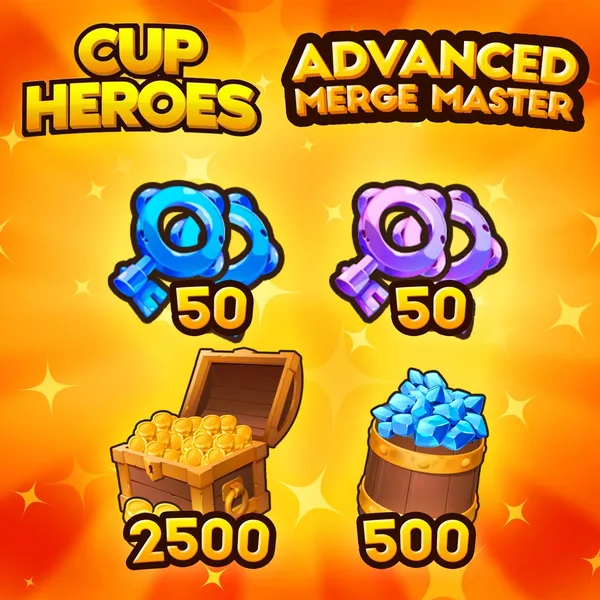 Cup Heroes - Advanced Merge Master