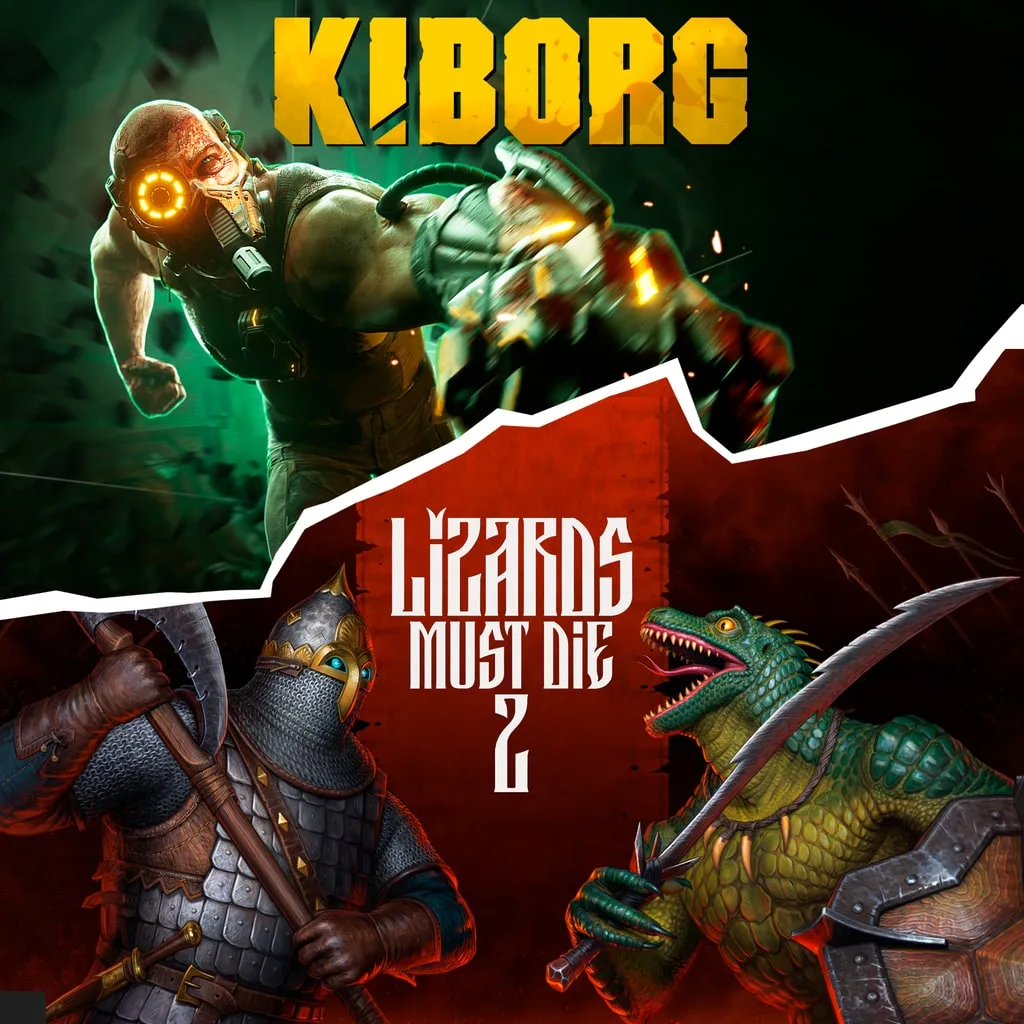 LIZARDS MUST DIE 2 + KIBORG [PS5] cover