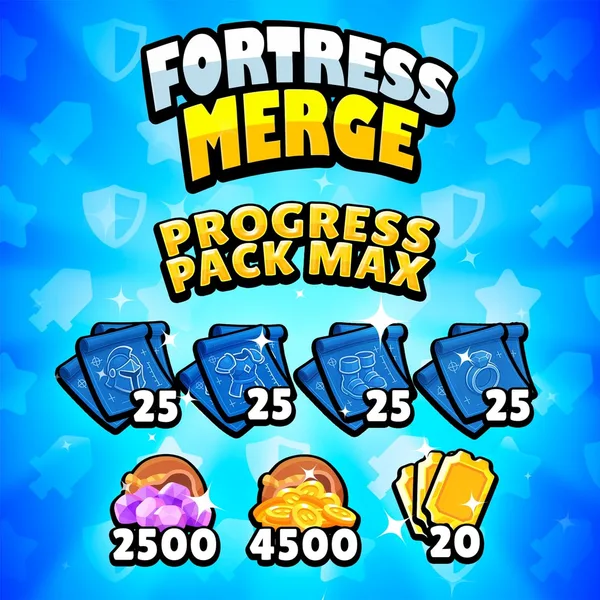 Fortress Merge: Progress Pack Max