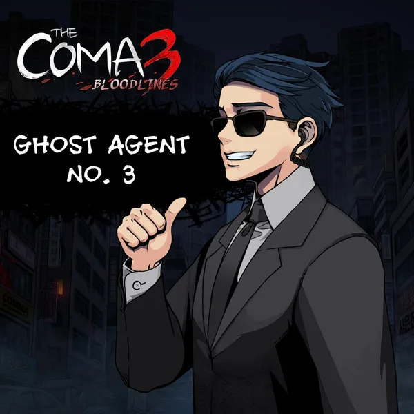 The Coma 3: Bloodlines - Ghost Agent No. 3 Skin [PS4,&nbsp;PS5]