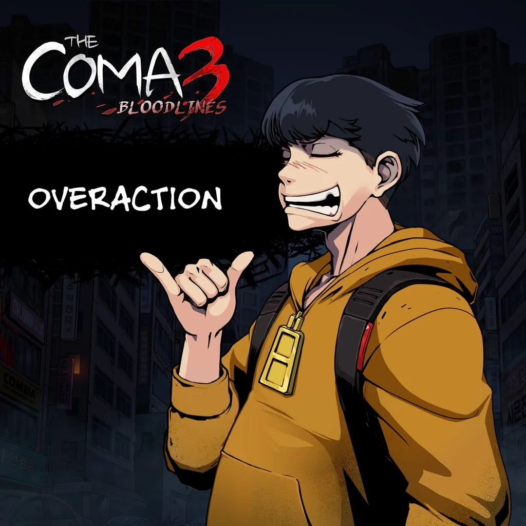 The Coma 3: Bloodlines - Overaction Skin [PS4,&nbsp;PS5] cover