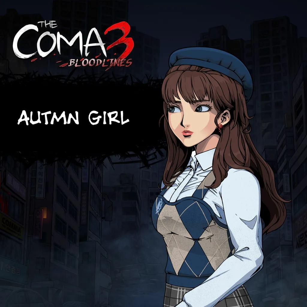 The Coma 3: Bloodlines - Autumn Girl Skin [PS4,&nbsp;PS5] cover