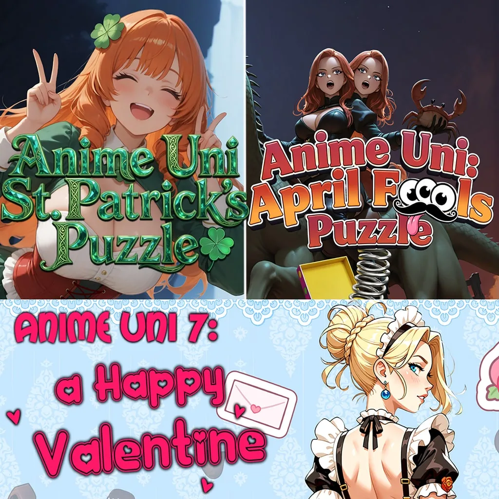 Anime Uni: Love, Luck &amp; Laughs Bundle [PS4] cover