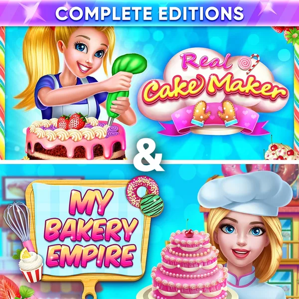 Real Cake Maker & My Bakery Empire: Complete Editions [PS4]