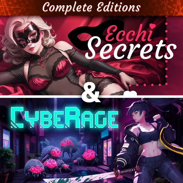 Ecchi Secrets & CybeRage - Complete Editions [PS4]