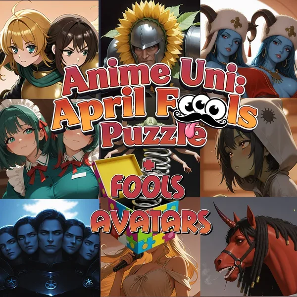 Anime Uni: April Fools Puzzle+Fools Avatars [PS5]