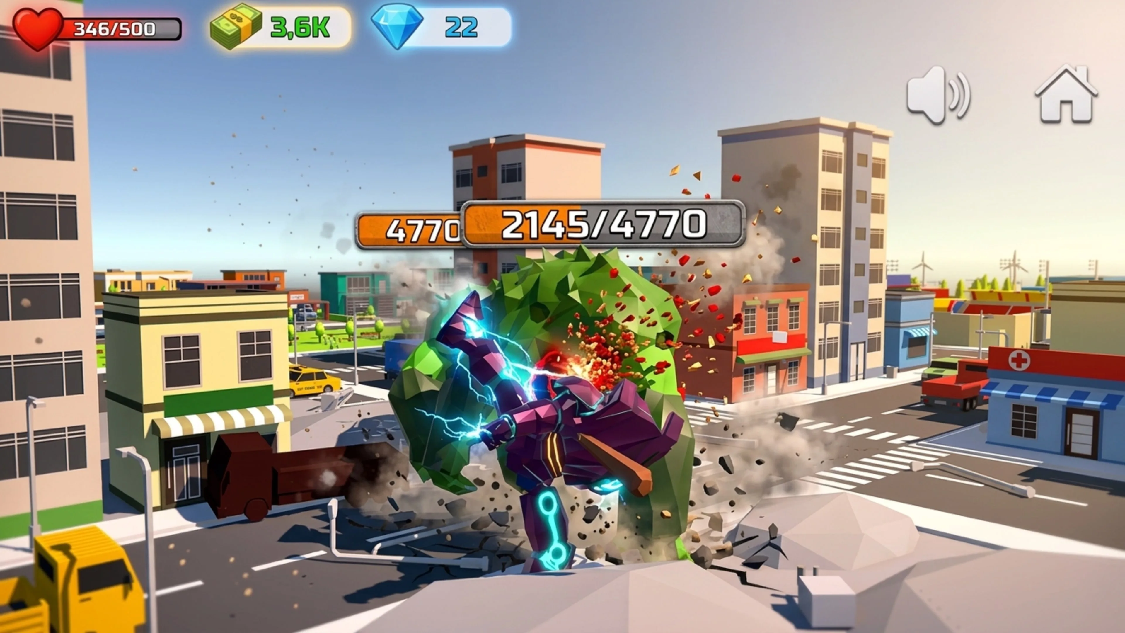 Stickman Monster Battle 3D [PS4] - изображение 4