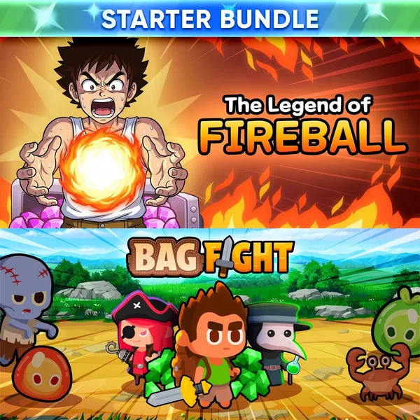 The Legend Of Fireball & Bag Fight: Starter Bundle [PS4]