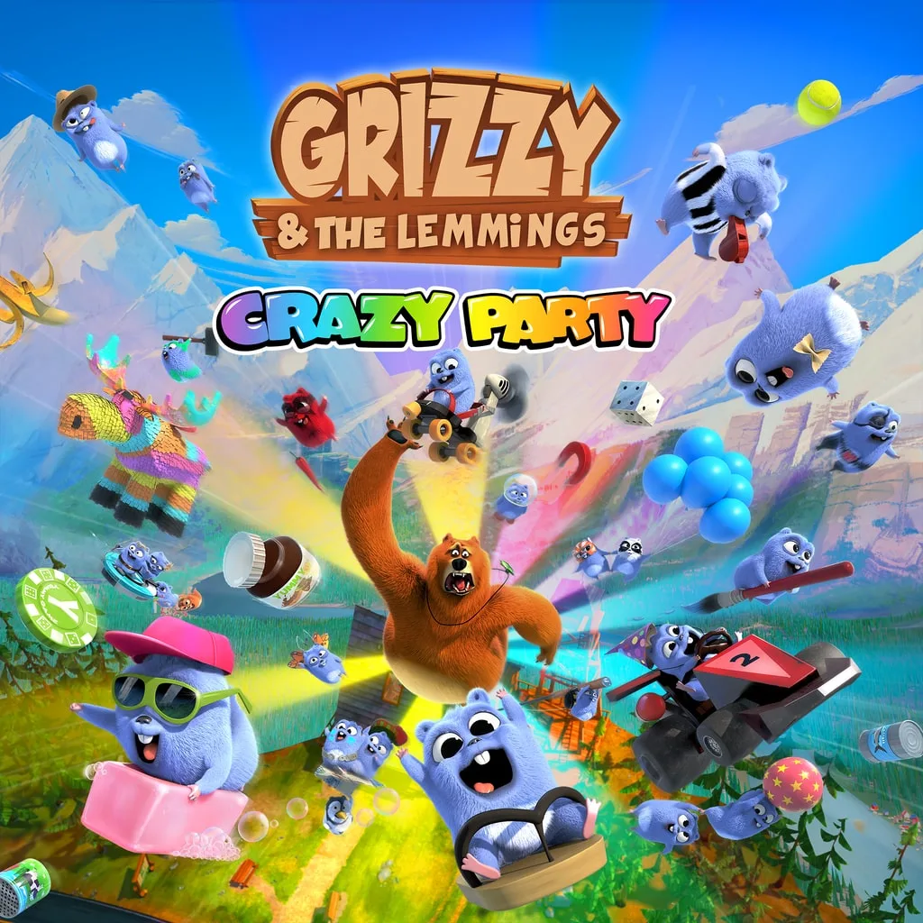 Grizzy and the Lemmings - Crazy Party [PS5] - изображение 1