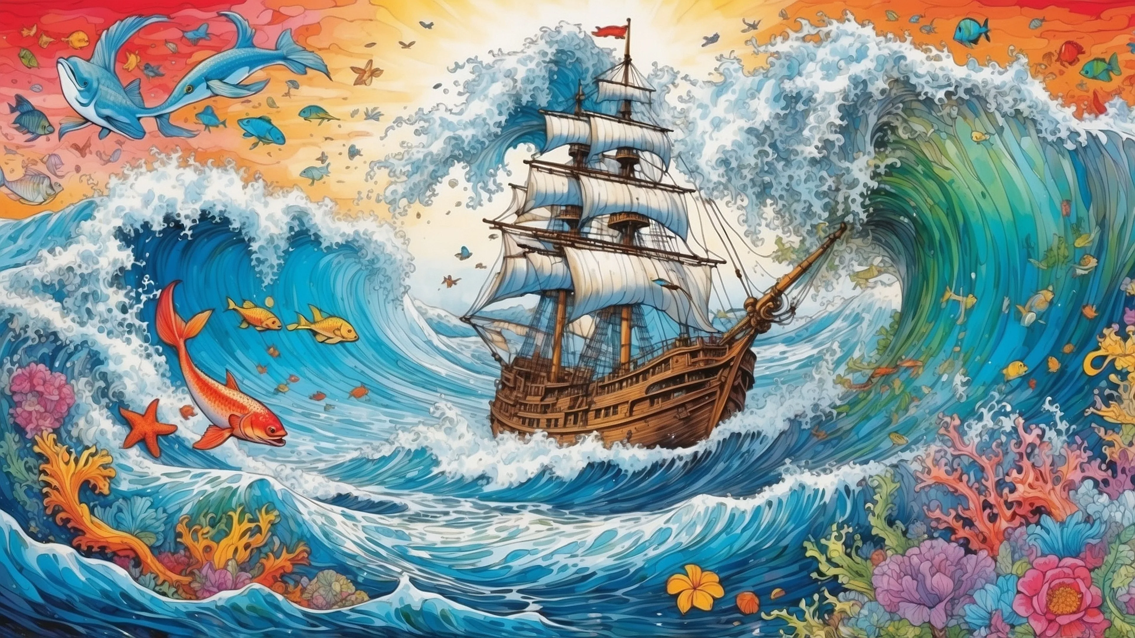 Splash of Color: Ships [PS4] - изображение 3