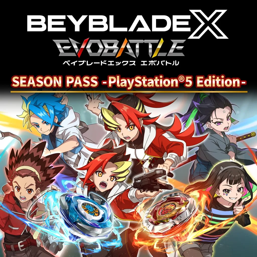 BEYBLADE X EVOBATTLE SEASON PASS - PlayStation5 Edition - [PS5] cover