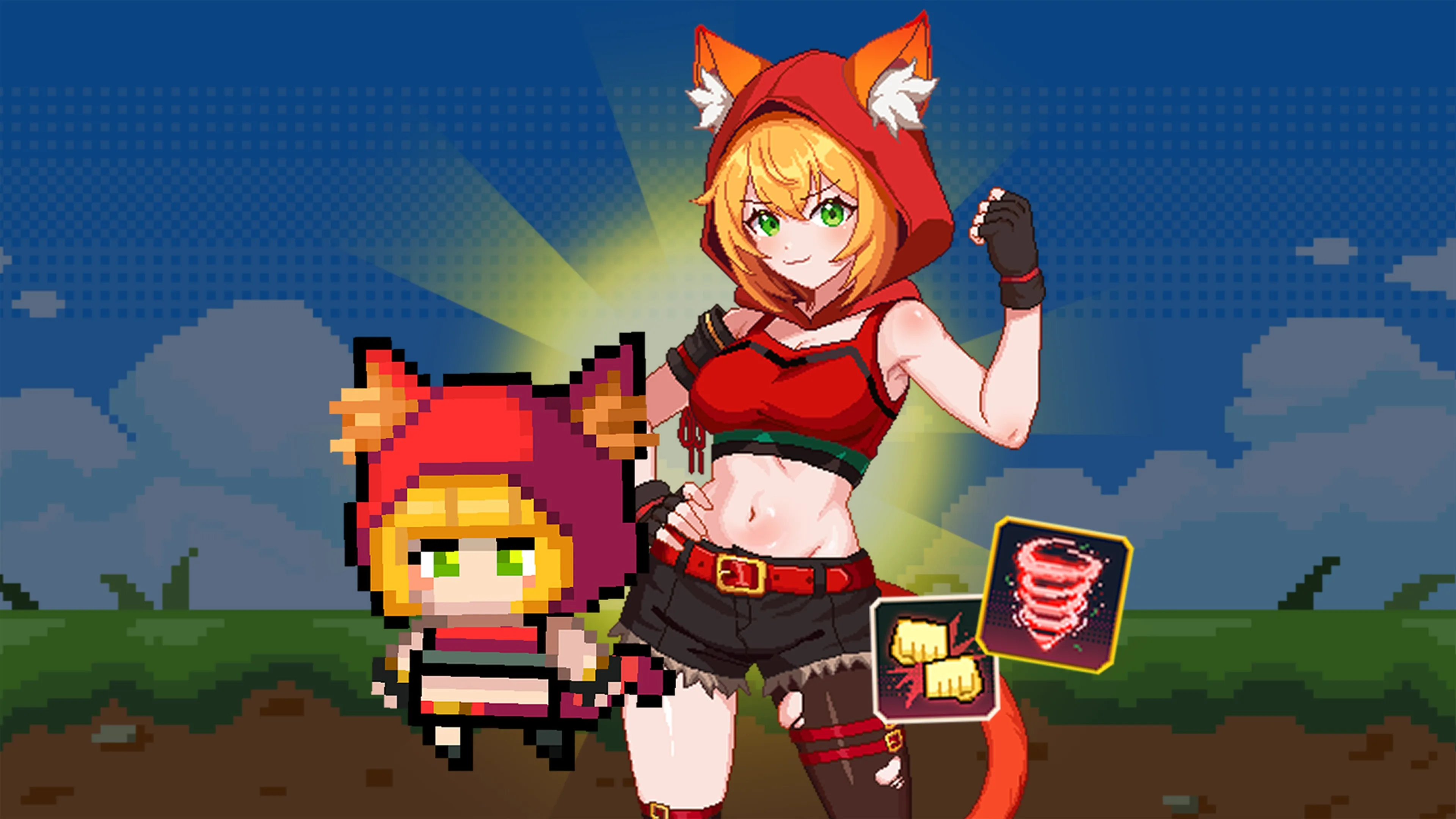 No More Slimes!! - "Catgirl Survivor" Character Unlocked! "Akane" & "Koro" [PS5] - изображение 2