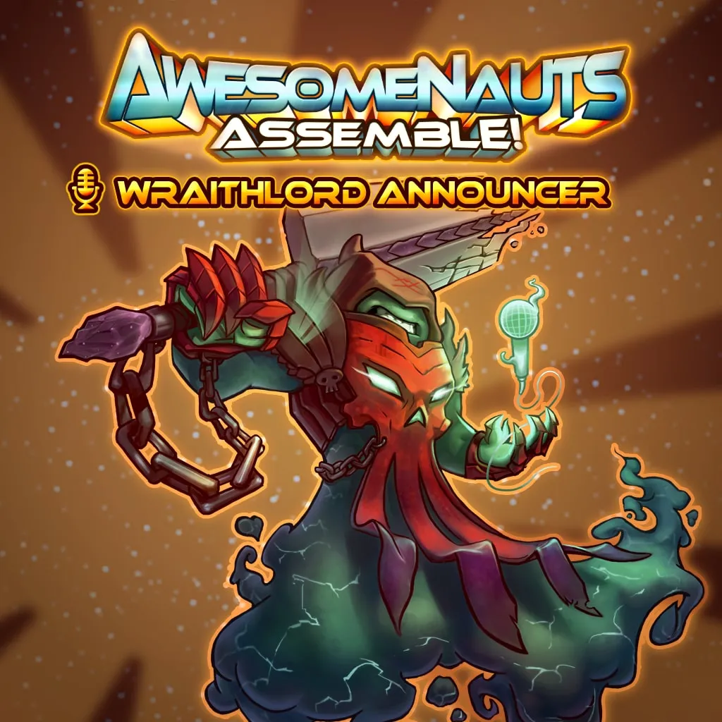 Awesomenauts Assemble! - Wraithlord Scoop Announcer [PS4] - изображение 1