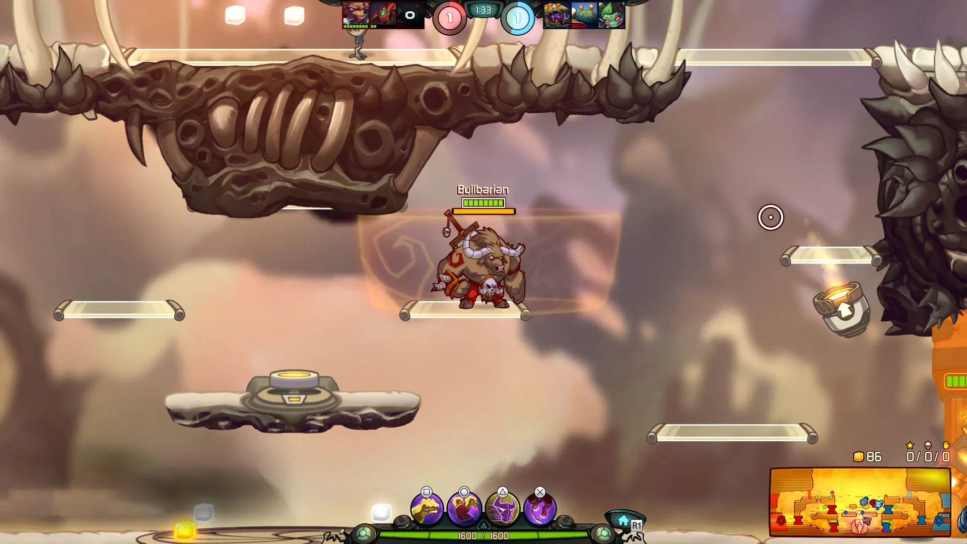 Bullbarian Deadlift - Awesomenauts Assemble! Skin [PS4] - изображение 3