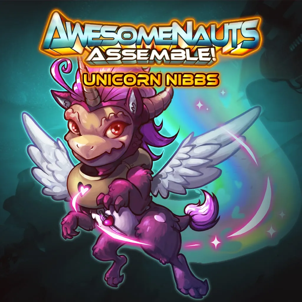 Unicorn Nibbs - Awesomenauts Assemble! Skin [PS4] - изображение 1