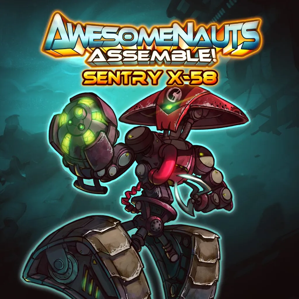 Awesomenauts Assemble! - Sentry X-58 [PS4] cover
