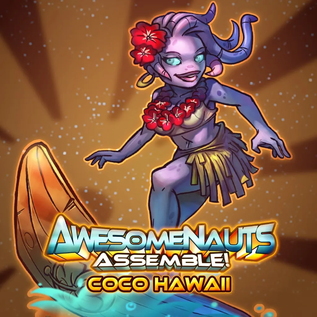 Awesomenauts Assemble! - Coco Hawaii Skin [PS4] - изображение 1
