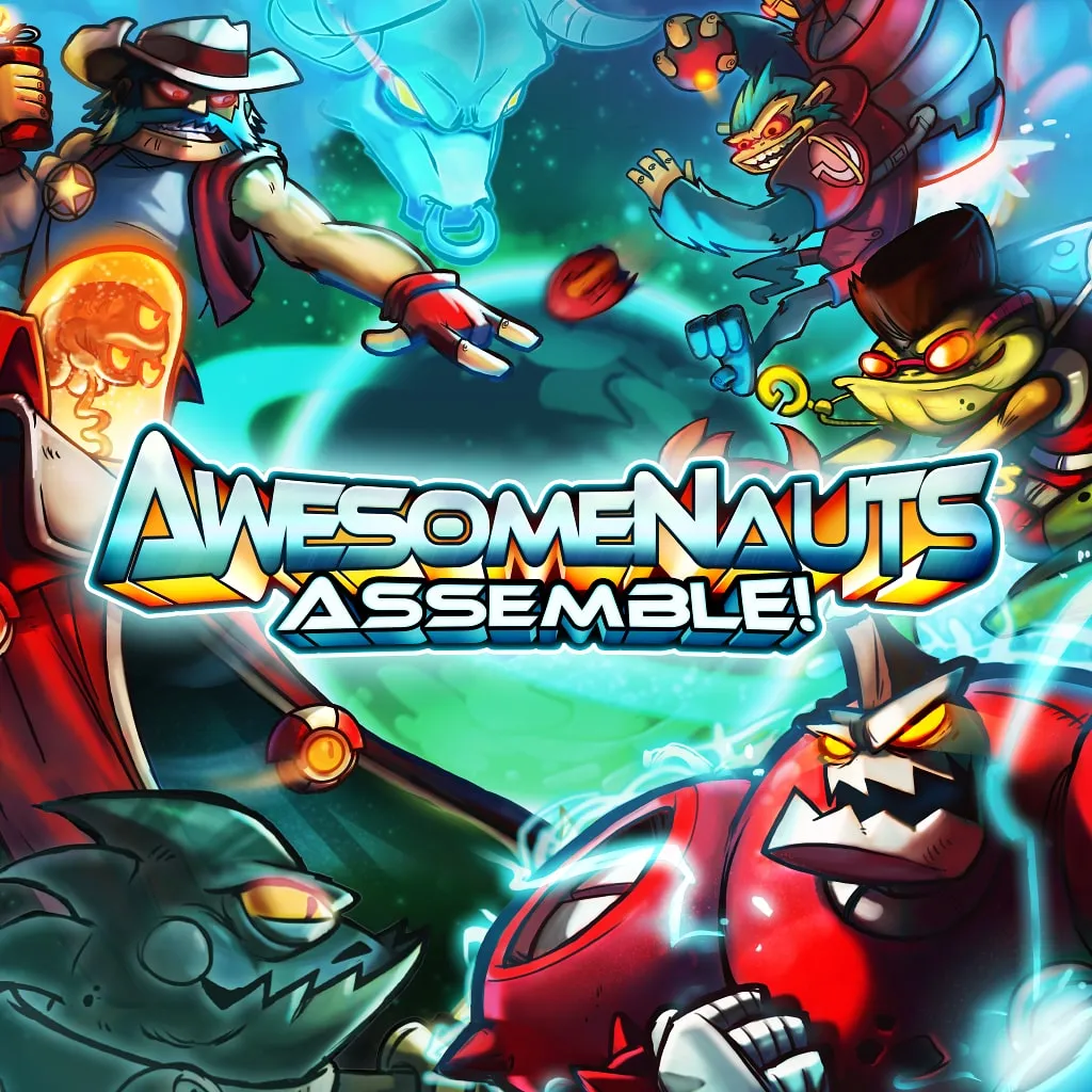 Awesomenauts Assemble! [PS4] cover