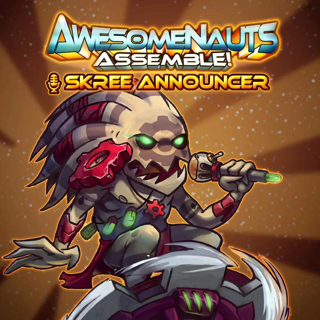 Skree Announcer - Awesomenauts Assemble! Announcer [PS4] - изображение 1
