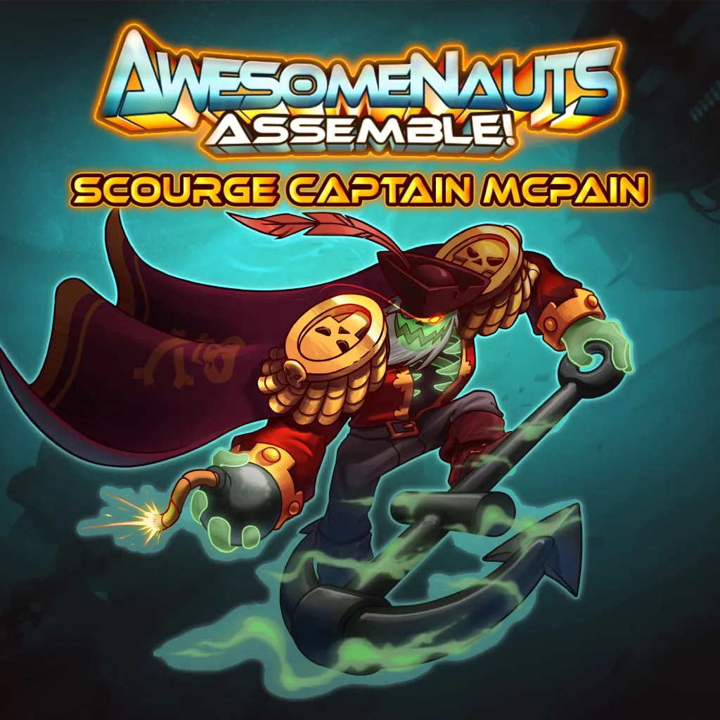 Scourge Captain McPain - Awesomenauts Assemble! Skin [PS4] - изображение 1