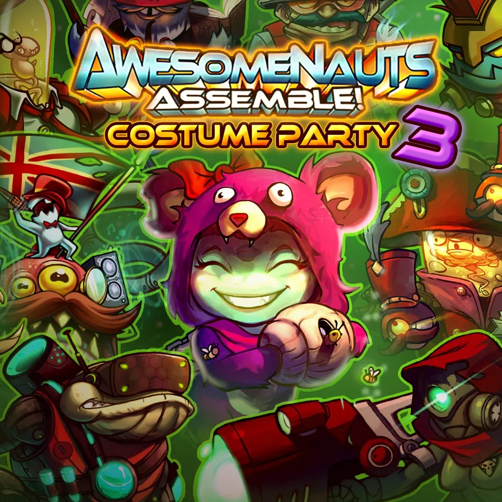 Costume Party 3 - Awesomenauts Assemble! Skin Bundle [PS4] - изображение 1