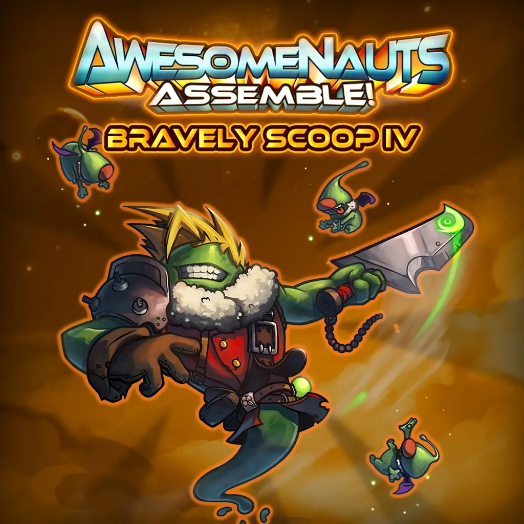 Bravely Scoop IV - Awesomenauts Assemble! Skin [PS4] - изображение 1