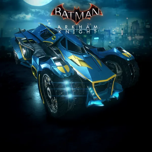 Batman: Arkham Knight 1970s Batman Themed Batmobile Skin [PS4]